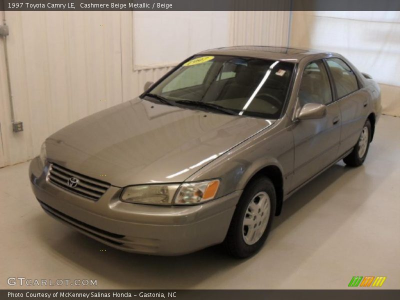 Cashmere Beige Metallic / Beige 1997 Toyota Camry LE