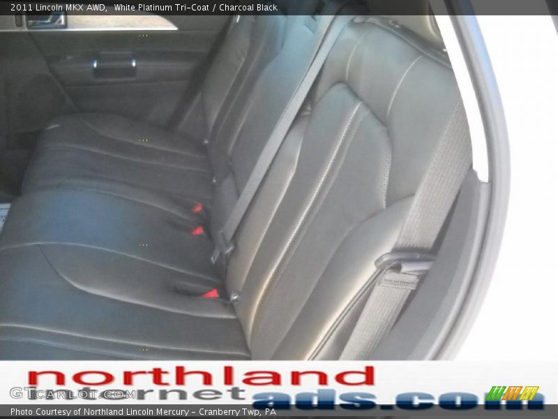 White Platinum Tri-Coat / Charcoal Black 2011 Lincoln MKX AWD