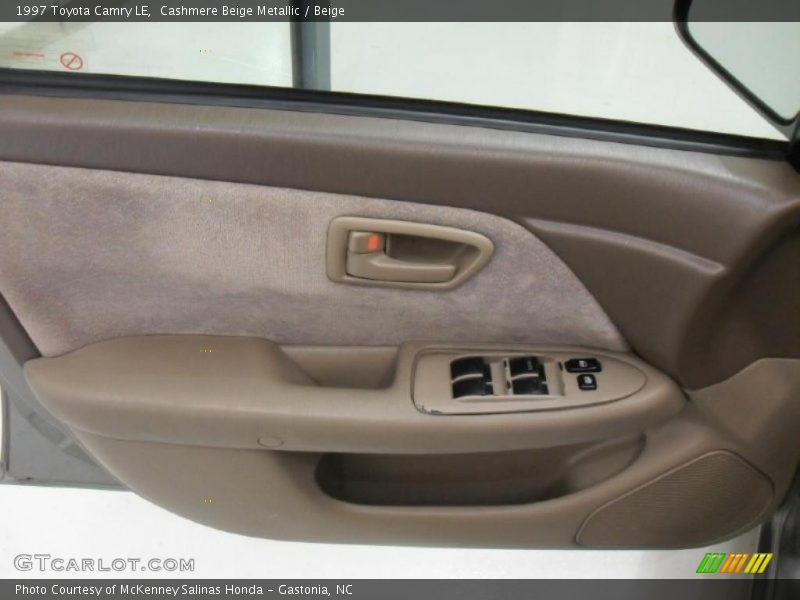 Cashmere Beige Metallic / Beige 1997 Toyota Camry LE