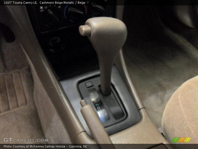 Cashmere Beige Metallic / Beige 1997 Toyota Camry LE