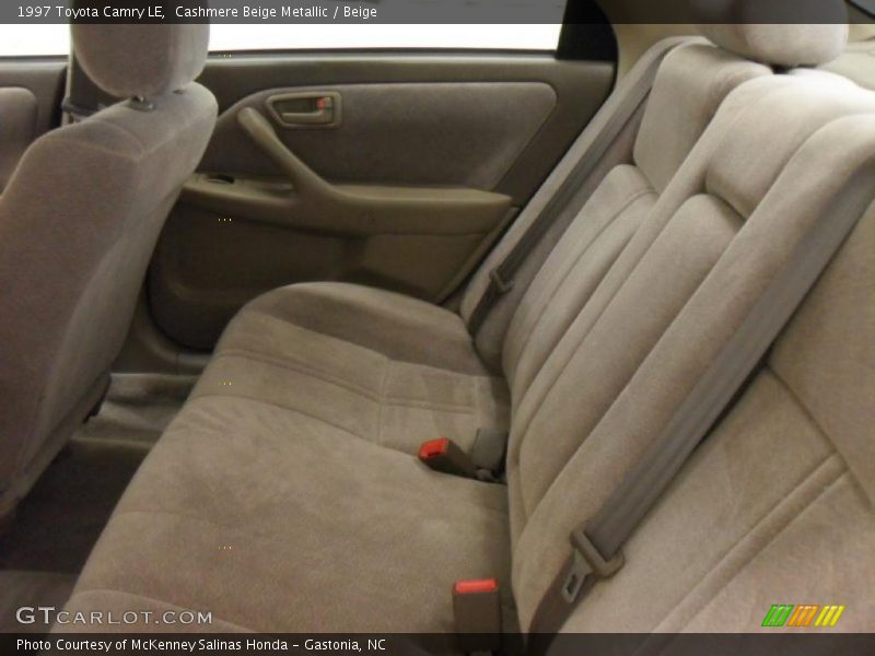 Cashmere Beige Metallic / Beige 1997 Toyota Camry LE