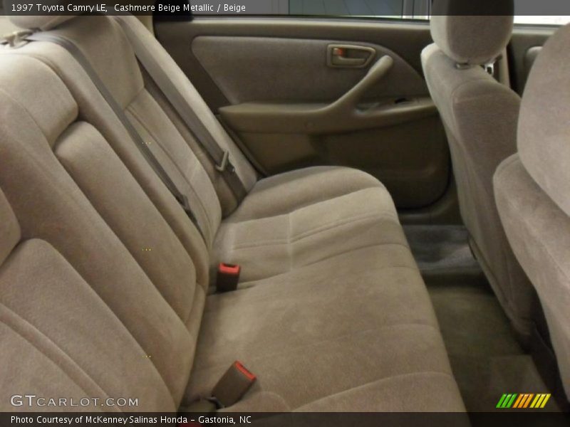 Cashmere Beige Metallic / Beige 1997 Toyota Camry LE