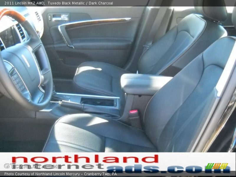 Tuxedo Black Metallic / Dark Charcoal 2011 Lincoln MKZ AWD