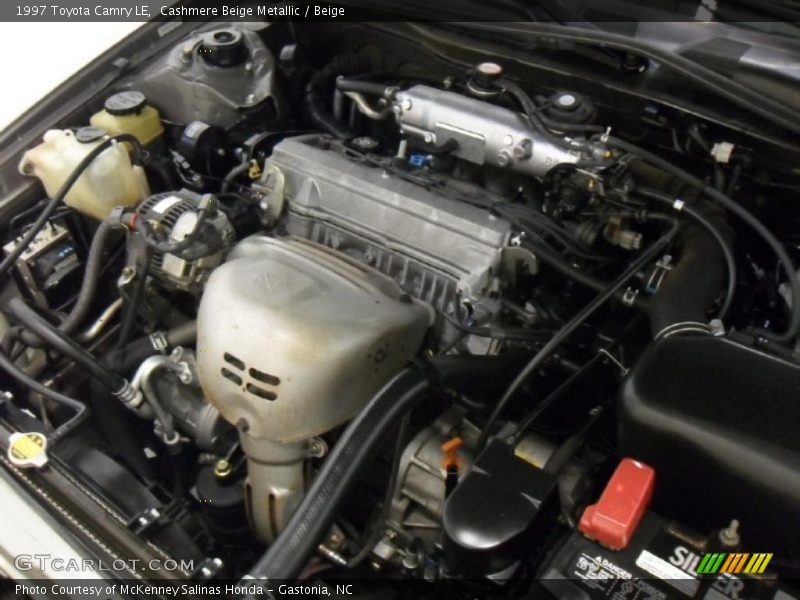 Cashmere Beige Metallic / Beige 1997 Toyota Camry LE