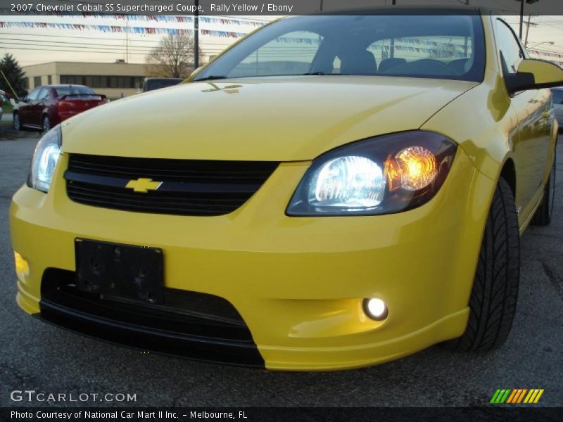 Rally Yellow / Ebony 2007 Chevrolet Cobalt SS Supercharged Coupe