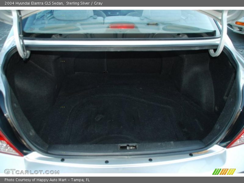 Sterling Silver / Gray 2004 Hyundai Elantra GLS Sedan