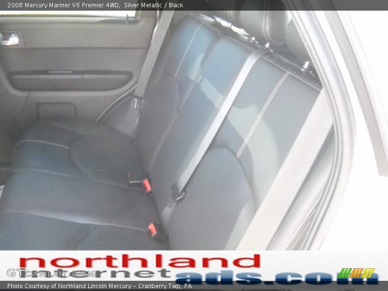 Silver Metallic / Black 2008 Mercury Mariner V6 Premier 4WD
