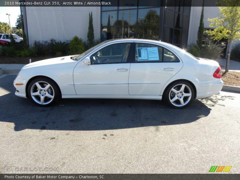 Arctic White / Almond/Black 2010 Mercedes-Benz GLK 350