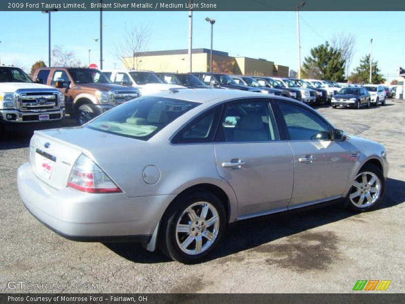 Brilliant Silver Metallic / Medium Light Stone 2009 Ford Taurus Limited