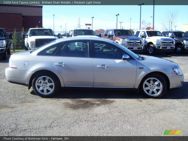 Brilliant Silver Metallic / Medium Light Stone 2009 Ford Taurus Limited