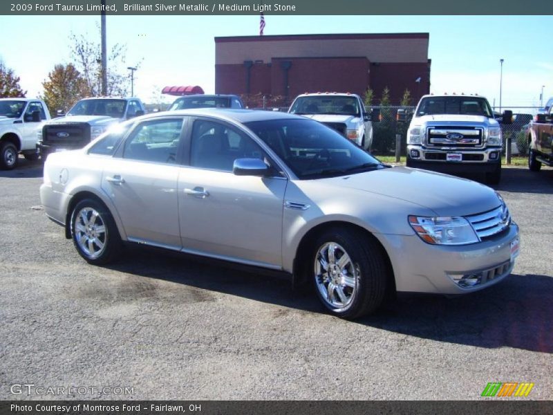 Brilliant Silver Metallic / Medium Light Stone 2009 Ford Taurus Limited