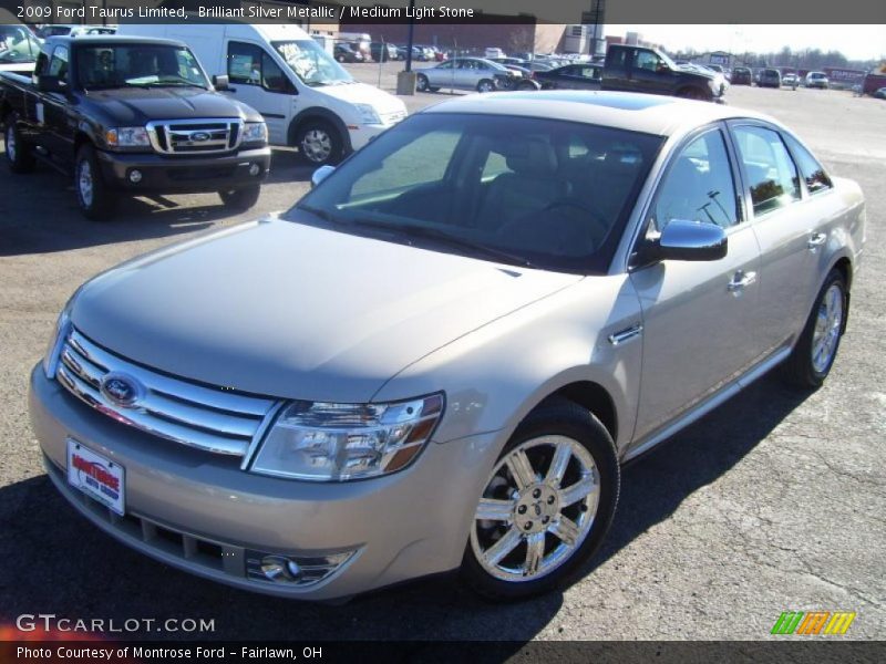 Brilliant Silver Metallic / Medium Light Stone 2009 Ford Taurus Limited