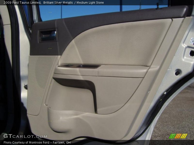 Brilliant Silver Metallic / Medium Light Stone 2009 Ford Taurus Limited