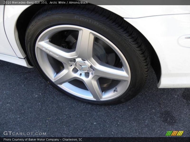 Arctic White / Almond/Black 2010 Mercedes-Benz GLK 350