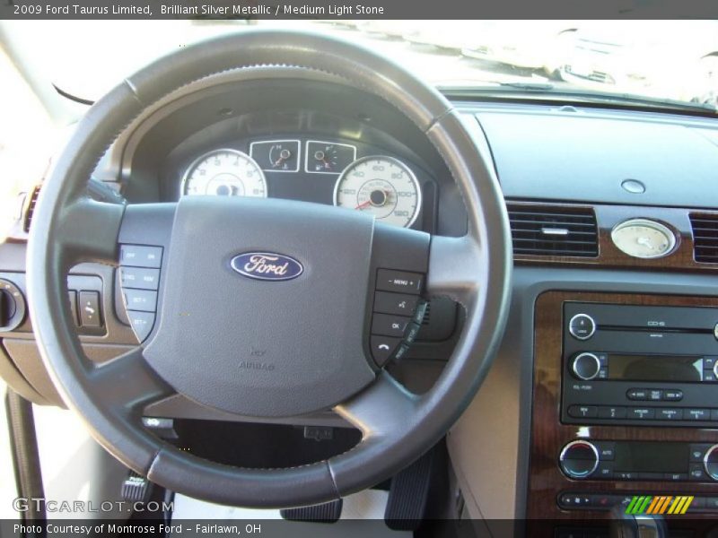 Brilliant Silver Metallic / Medium Light Stone 2009 Ford Taurus Limited