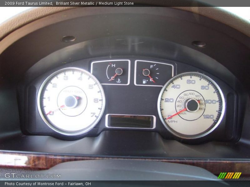 Brilliant Silver Metallic / Medium Light Stone 2009 Ford Taurus Limited