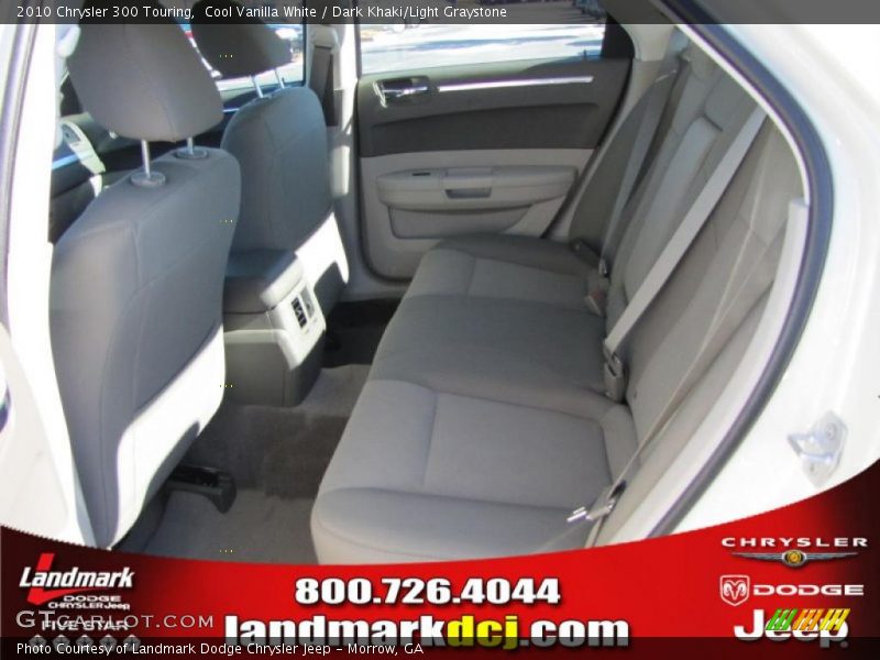 Cool Vanilla White / Dark Khaki/Light Graystone 2010 Chrysler 300 Touring