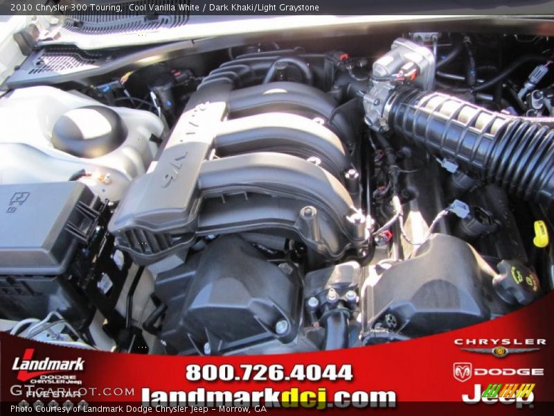 Cool Vanilla White / Dark Khaki/Light Graystone 2010 Chrysler 300 Touring