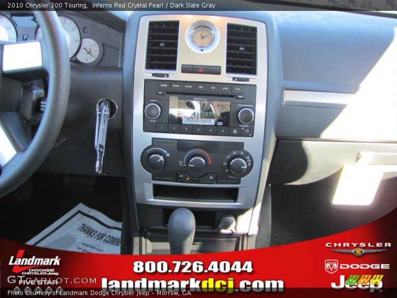 Inferno Red Crystal Pearl / Dark Slate Gray 2010 Chrysler 300 Touring