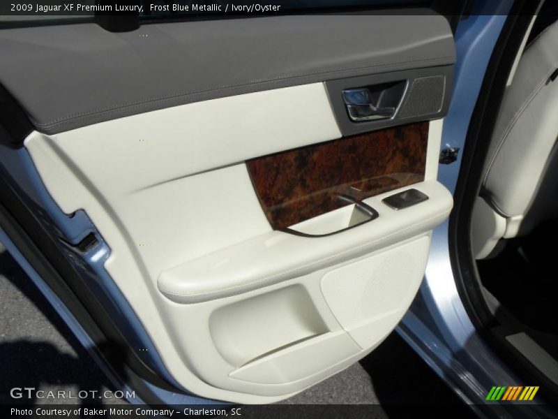 Frost Blue Metallic / Ivory/Oyster 2009 Jaguar XF Premium Luxury