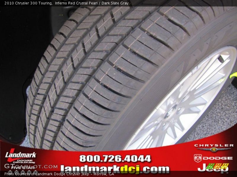 Inferno Red Crystal Pearl / Dark Slate Gray 2010 Chrysler 300 Touring