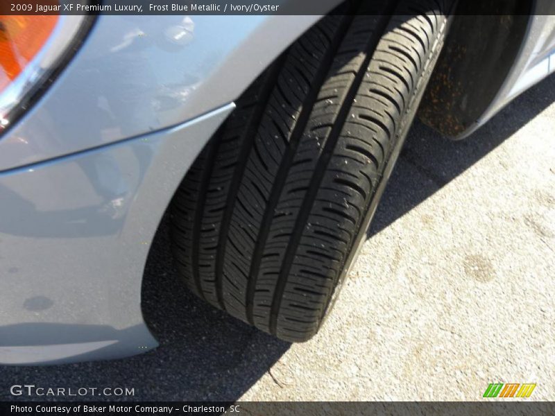 Frost Blue Metallic / Ivory/Oyster 2009 Jaguar XF Premium Luxury