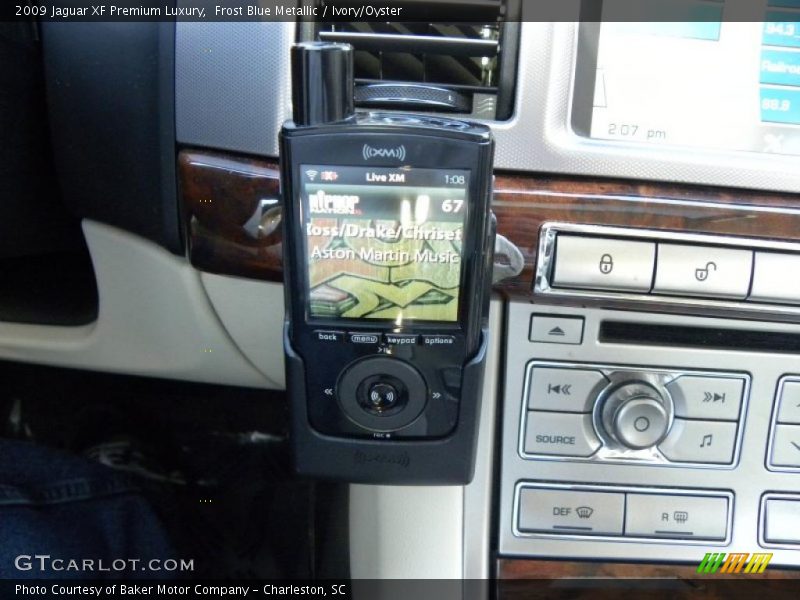 Frost Blue Metallic / Ivory/Oyster 2009 Jaguar XF Premium Luxury