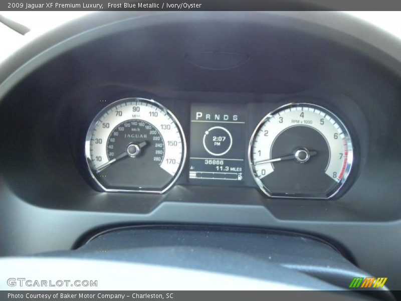  2009 XF Premium Luxury Premium Luxury Gauges