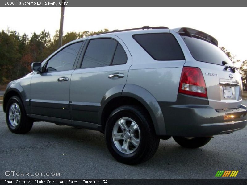 Silver / Gray 2006 Kia Sorento EX