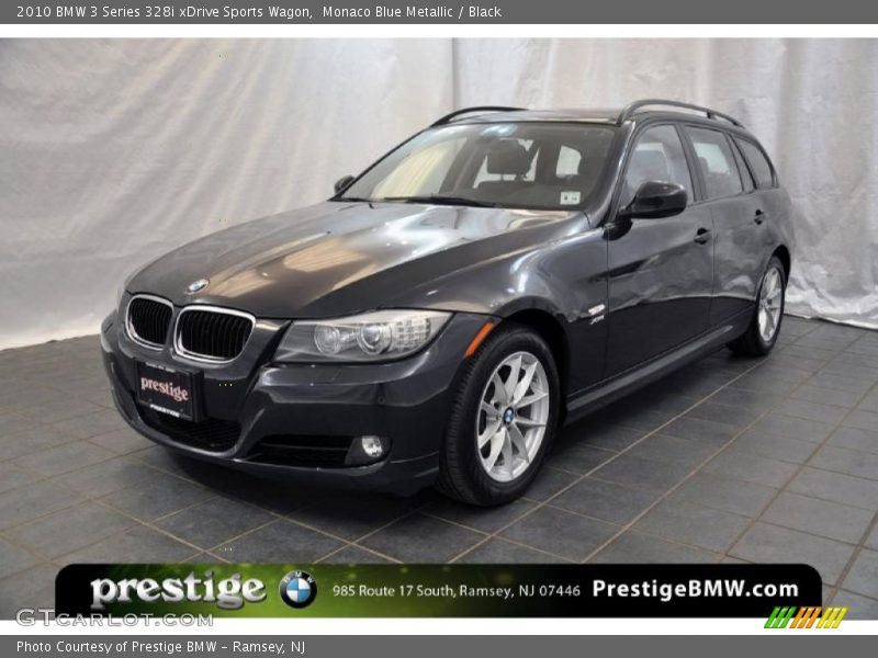 Monaco Blue Metallic / Black 2010 BMW 3 Series 328i xDrive Sports Wagon