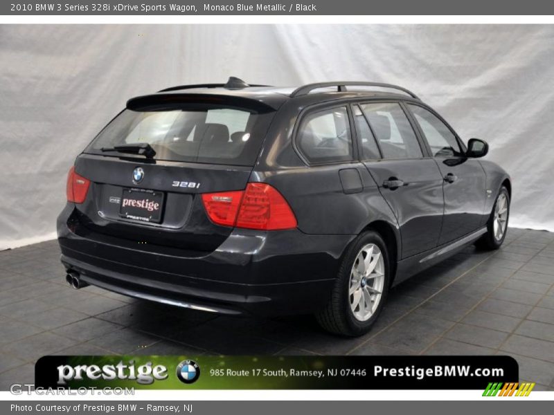 Monaco Blue Metallic / Black 2010 BMW 3 Series 328i xDrive Sports Wagon