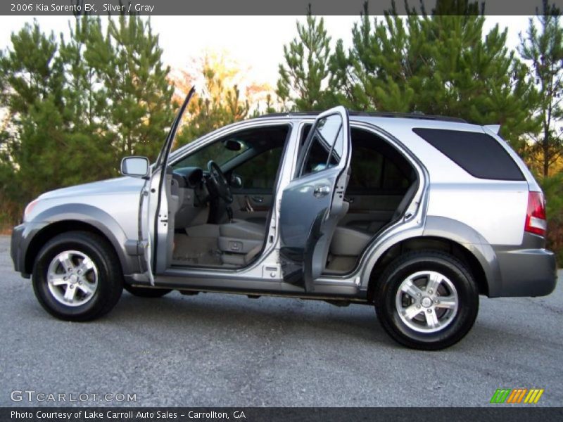 Silver / Gray 2006 Kia Sorento EX
