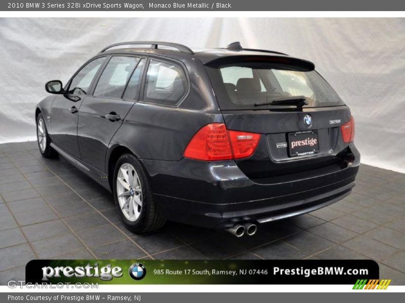 Monaco Blue Metallic / Black 2010 BMW 3 Series 328i xDrive Sports Wagon