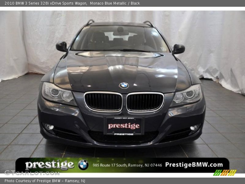 Monaco Blue Metallic / Black 2010 BMW 3 Series 328i xDrive Sports Wagon