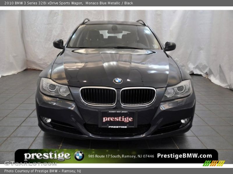 Monaco Blue Metallic / Black 2010 BMW 3 Series 328i xDrive Sports Wagon