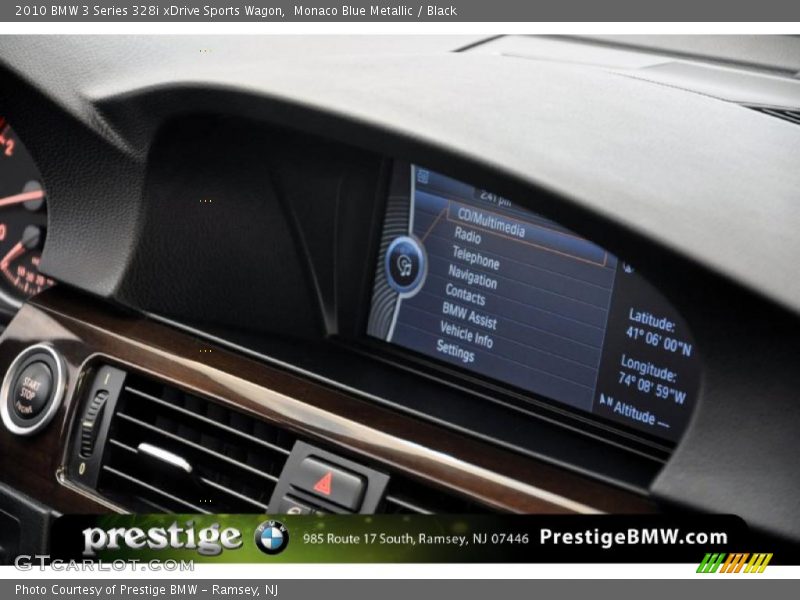 Monaco Blue Metallic / Black 2010 BMW 3 Series 328i xDrive Sports Wagon