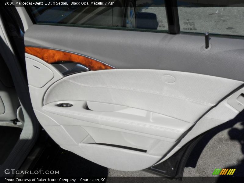 Black Opal Metallic / Ash 2006 Mercedes-Benz E 350 Sedan