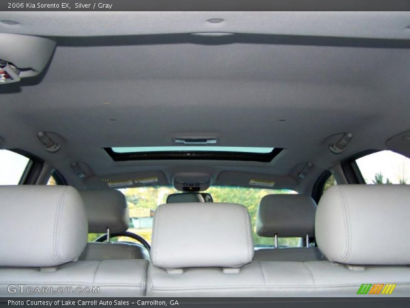 Silver / Gray 2006 Kia Sorento EX
