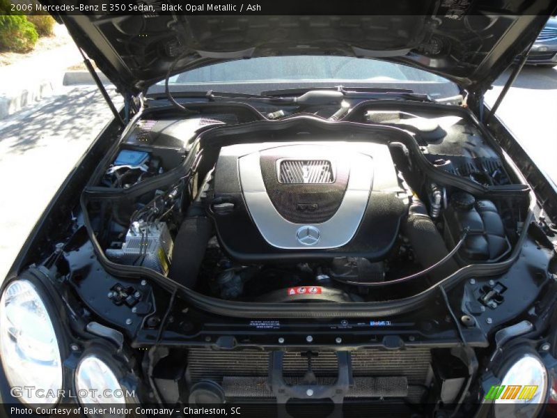Black Opal Metallic / Ash 2006 Mercedes-Benz E 350 Sedan