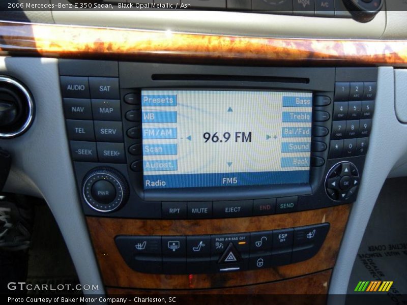 Black Opal Metallic / Ash 2006 Mercedes-Benz E 350 Sedan