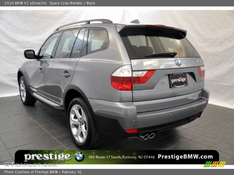 Space Gray Metallic / Black 2010 BMW X3 xDrive30i