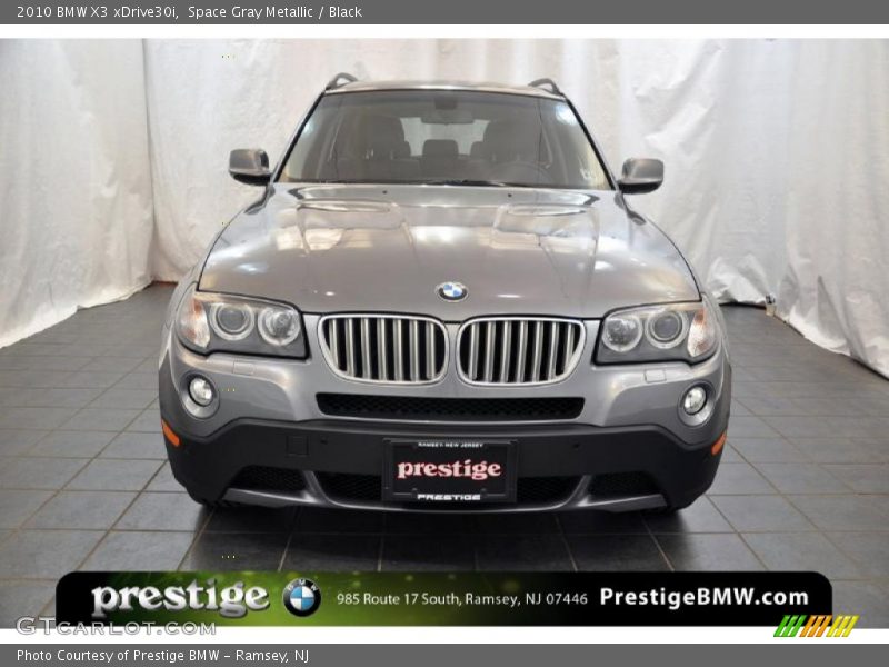 Space Gray Metallic / Black 2010 BMW X3 xDrive30i