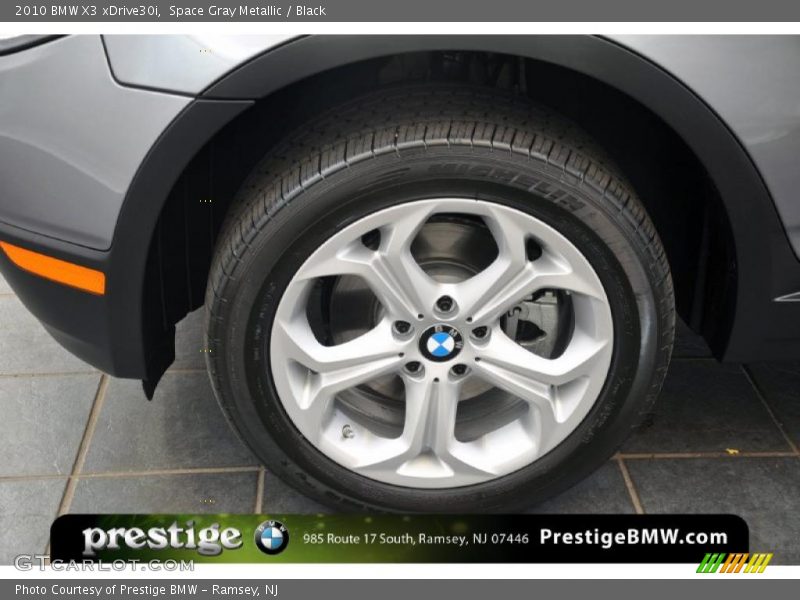Space Gray Metallic / Black 2010 BMW X3 xDrive30i