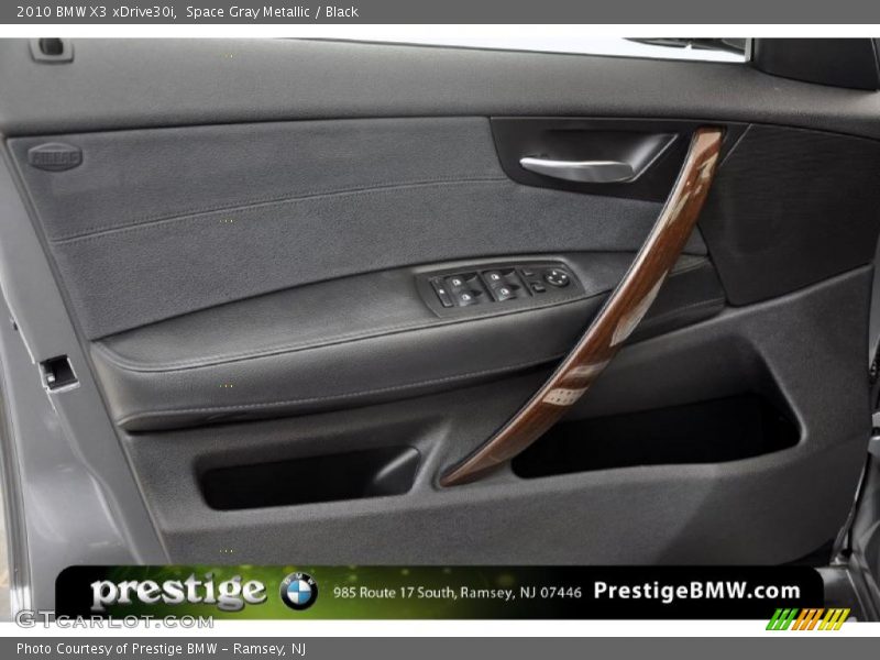 Space Gray Metallic / Black 2010 BMW X3 xDrive30i