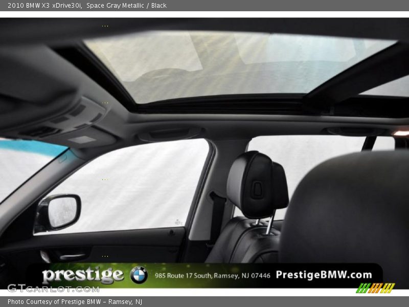 Space Gray Metallic / Black 2010 BMW X3 xDrive30i
