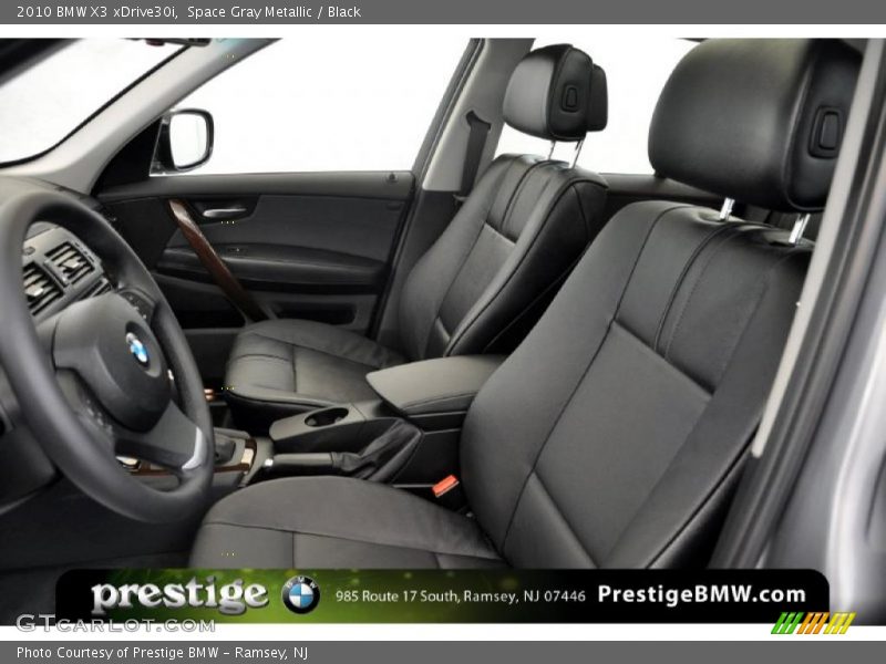 Space Gray Metallic / Black 2010 BMW X3 xDrive30i