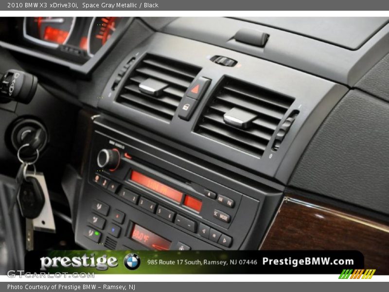 Space Gray Metallic / Black 2010 BMW X3 xDrive30i