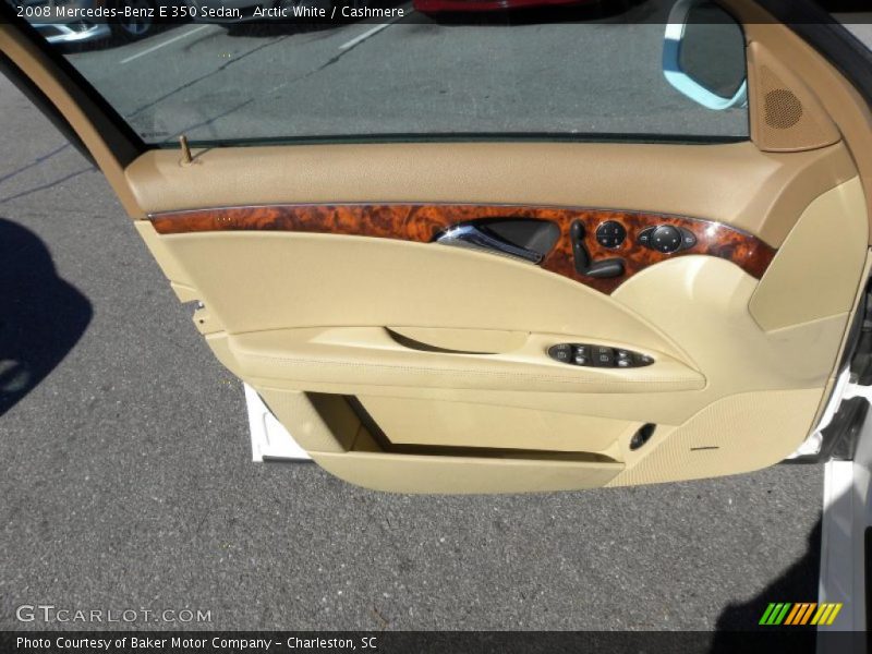Arctic White / Cashmere 2008 Mercedes-Benz E 350 Sedan