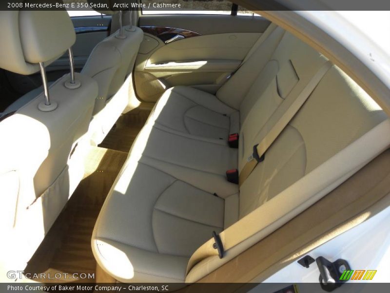 Arctic White / Cashmere 2008 Mercedes-Benz E 350 Sedan