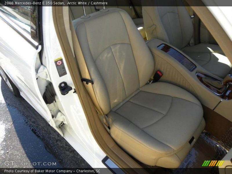 Arctic White / Cashmere 2008 Mercedes-Benz E 350 Sedan
